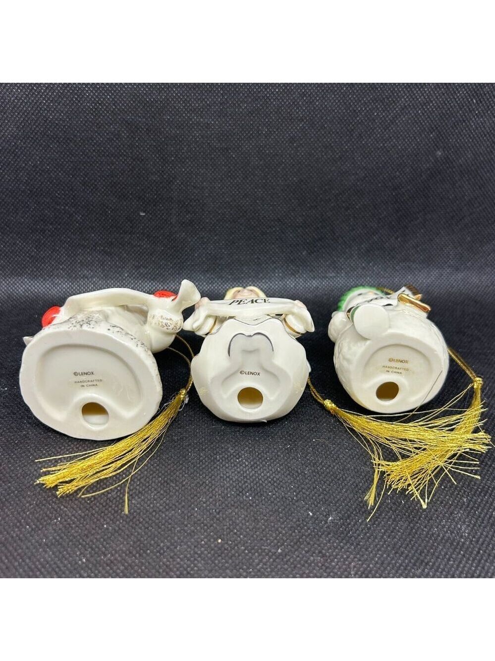 Lenox Festive Friends Set Of 3 ornament - Picture 9 of 9